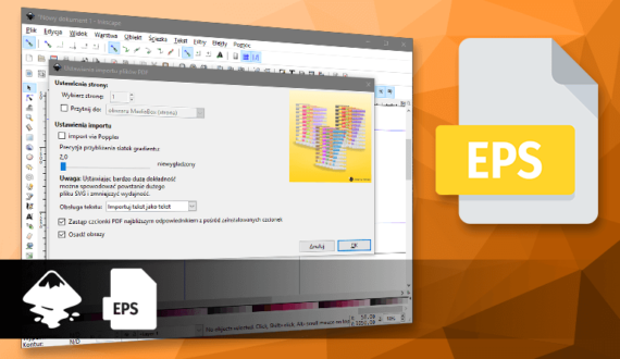 Import pliku EPS w Inkscape